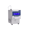 iSmart Milk Analyzer machine with stainless steel body and stirrer, used for accurate testing of milk fat, SNF, added water and density – farmer-friendly digital milk testing device.